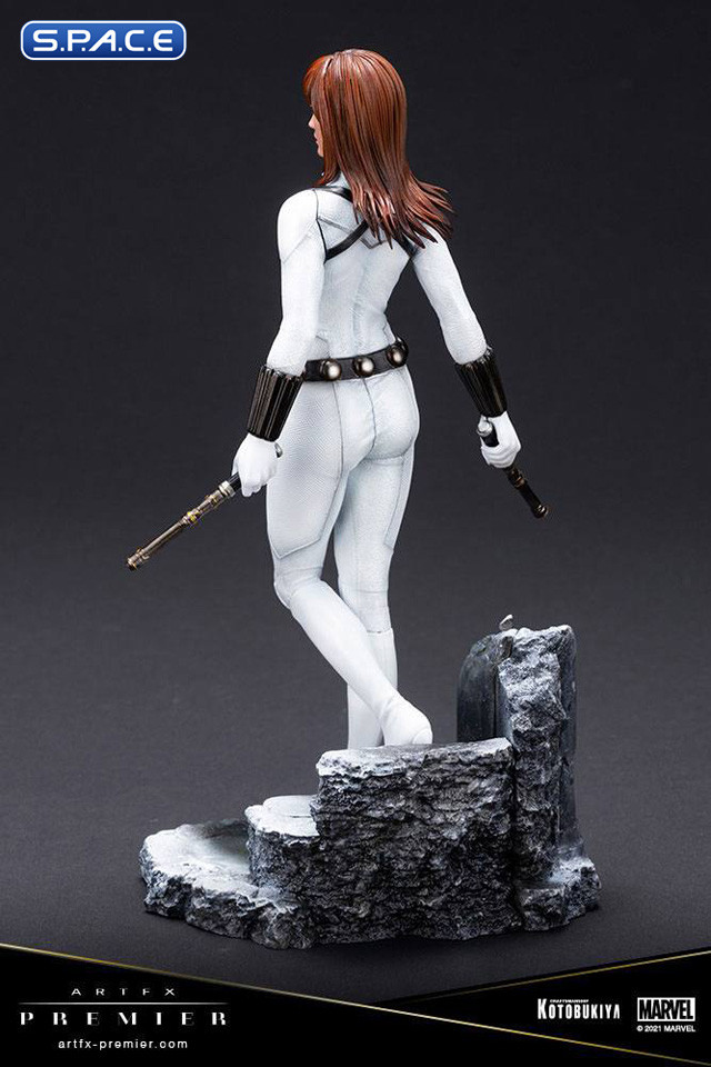 1/10 Scale Black Widow White Costume ARTFX Premier Statue (Marvel)