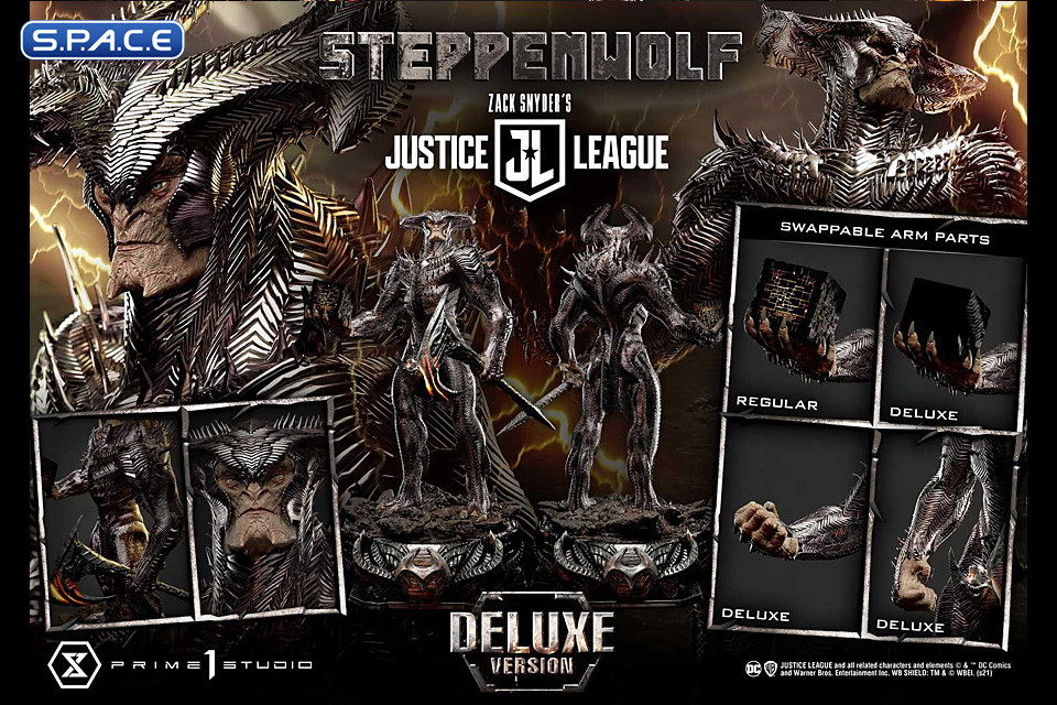 1/3 Scale Steppenwolf Deluxe Museum Masterline Statue - Bonus Version (Zack Snyders Justice League)