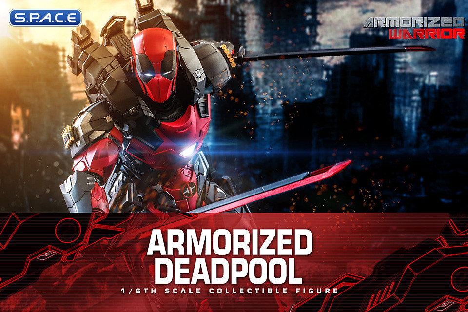 1/6 Scale Armorized Deadpool Comic Masterpiece CMS09 (Marvel)