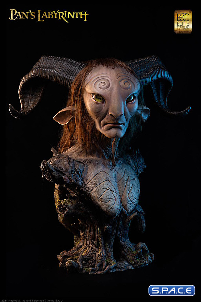 1:1 Faun Life-Size Bust (Pans Labyrinth)