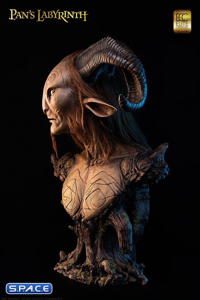 1:1 Faun Life-Size Bust (Pans Labyrinth)