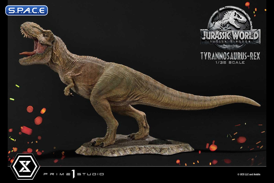 1/38 Scale Tyrannosaurus-Rex Prime Collectible Figures PVC Statue (Jurassic World: Fallen Kingdom)