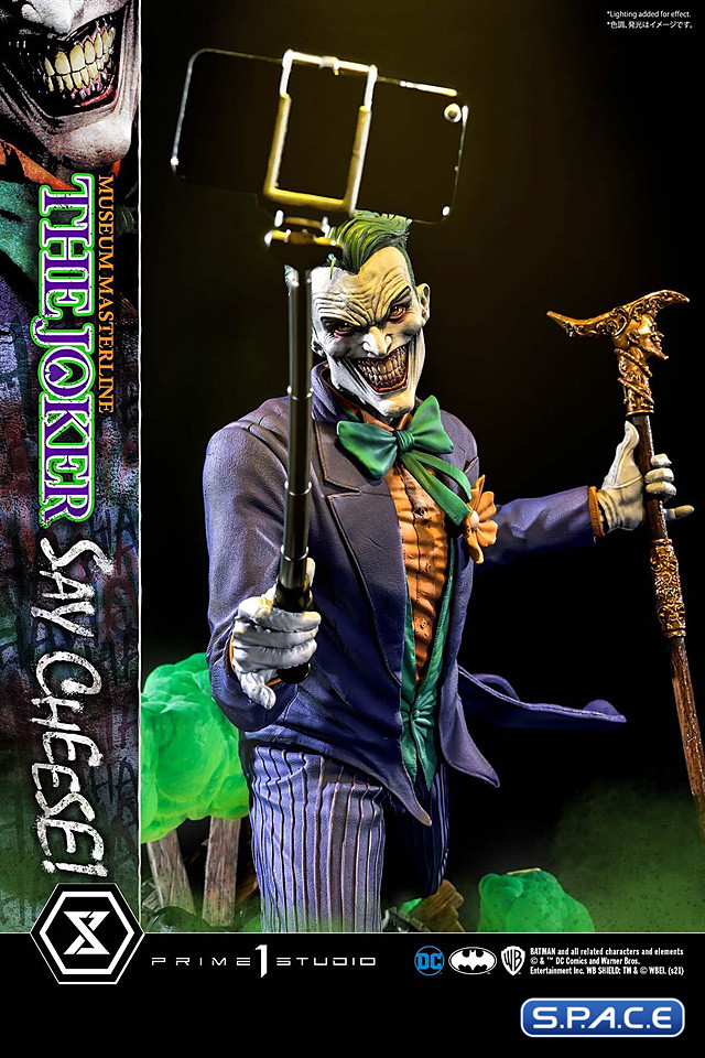 1/3 Scale The Joker Say Cheese! Deluxe Museum Masterline Statue - Bonus Version (DC Comics)