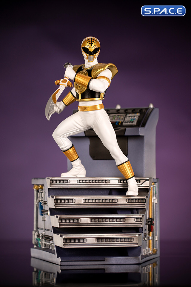 1/10 Scale White Ranger BDS Art Scale Statue (Power Rangers)