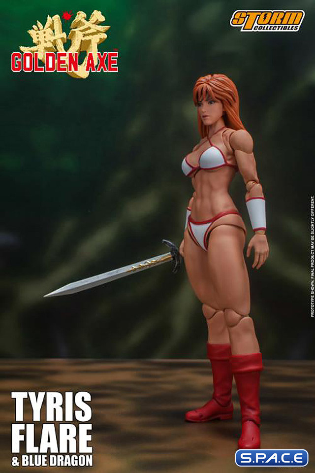 1/12 Scale Tyris Flare & Blue Dragon 2-Pack (Golden Axe)