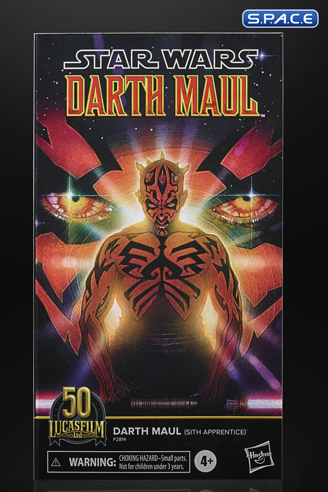 6 Darth Maul Sith Apprentice Lucasfilm 50th Anniversary (Star Wars - The Black Series)