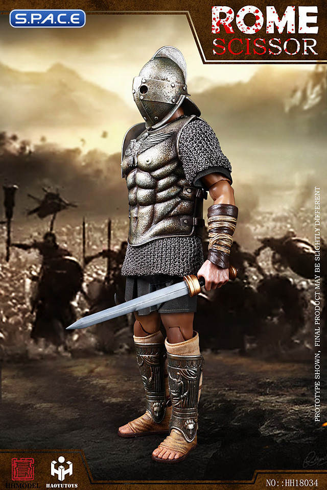 1/6 Scale Imperial Army Hunting Ground Fighter Scissor - Silver Edition