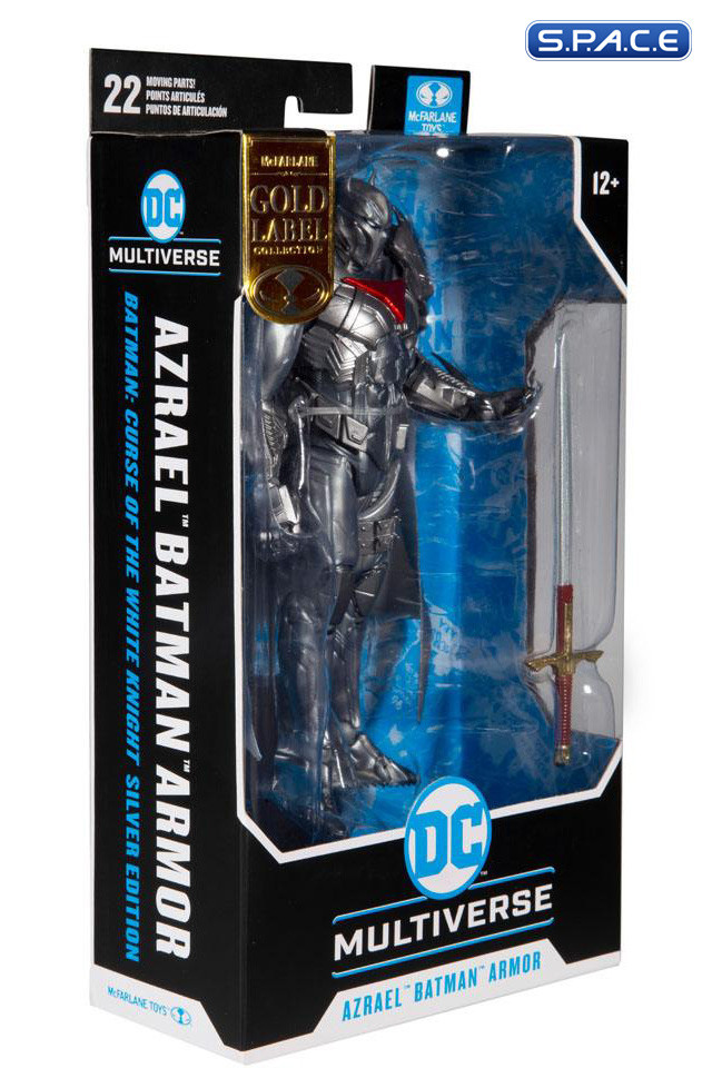 Azrael in Batman Armor from Batman: Curse of the White Knight Gold Label Collection - Silver Edition (DC Multiverse)