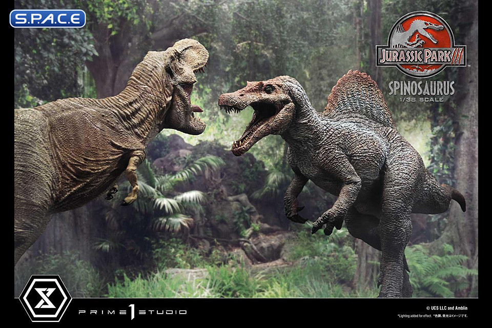 1/38 Scale Spinosaurus Prime Collectible Figures Statue (Jurassic Park III)