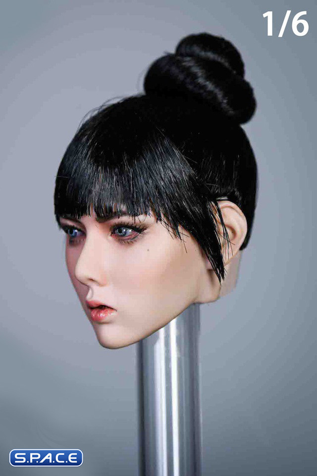 1/6 Scale Nadine Head Sculpt (short black hair)