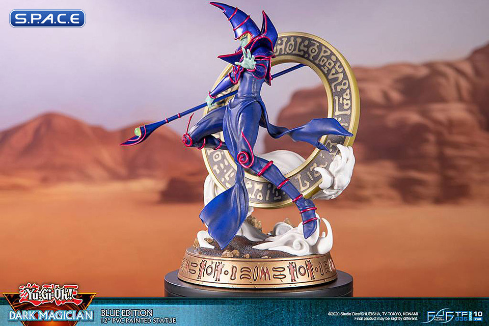 Dark Magician PVC Statue - Blue Version (Yu-Gi-Oh!)