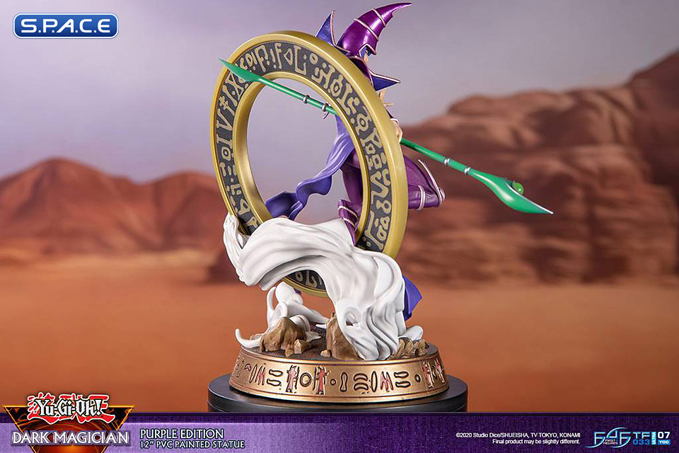 Dark Magician PVC Statue - Purple Version (Yu-Gi-Oh!)