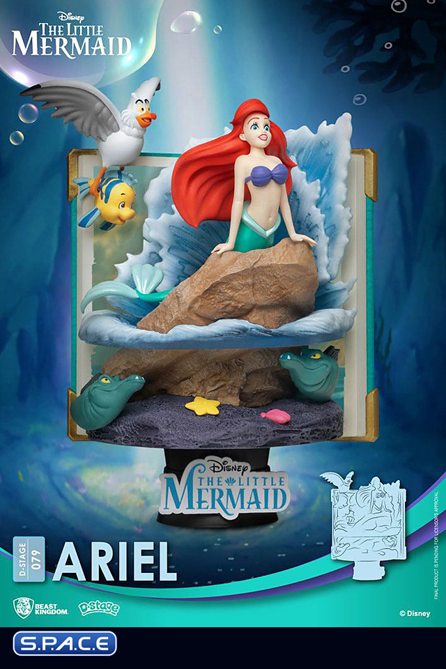 Ariel Story Book Diorama Stage 079 (The Little Mermaid)