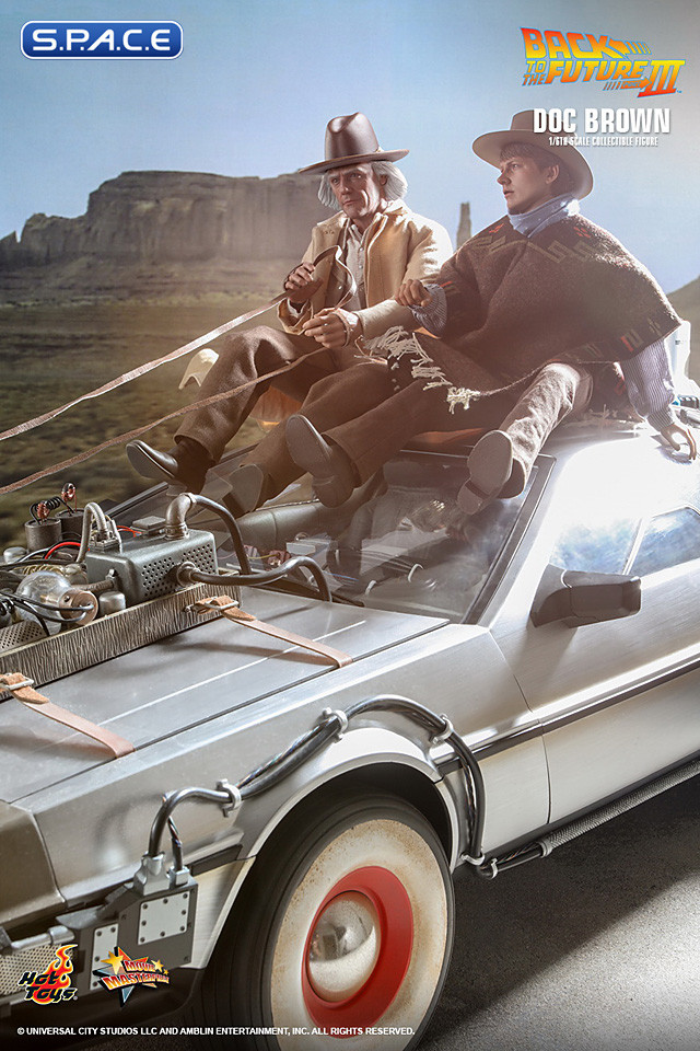 1/6 Scale Doc Brown Movie Masterpiece MMS617 (Back to the Future 3)