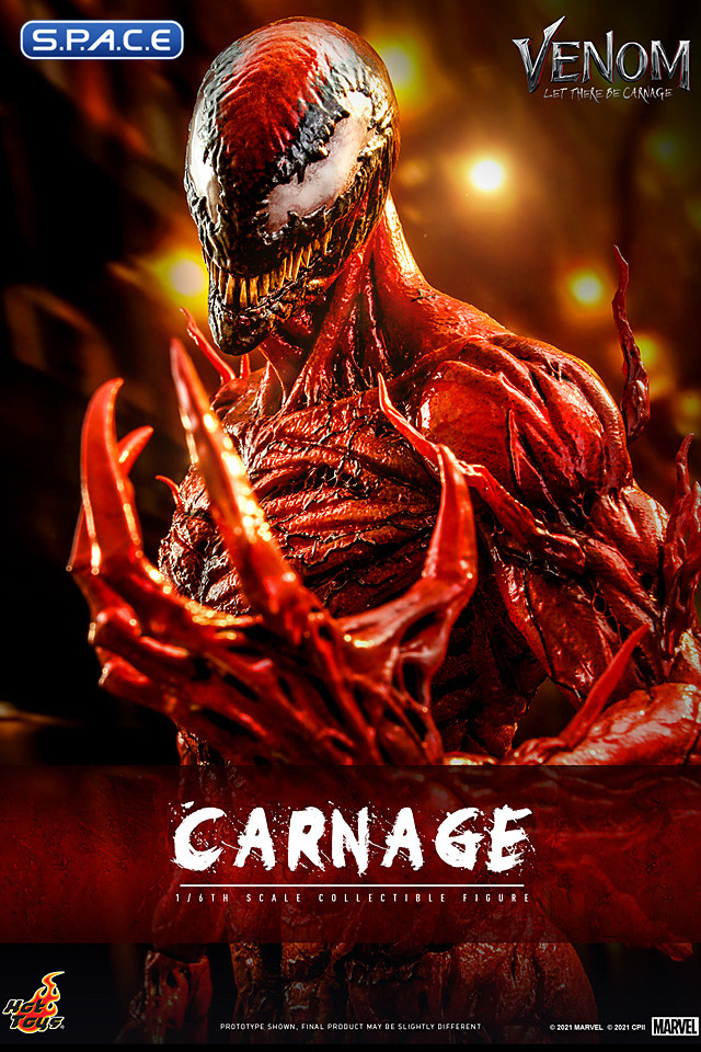 1/6 Scale Carnage Movie Masterpiece MMS619 (Venom 2: Let there be Carnage)
