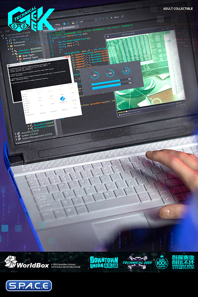 1/6 Scale Technical Geek (Downtown Union)