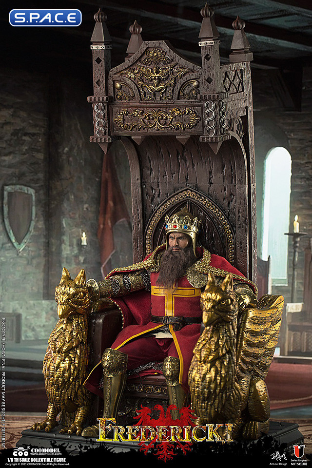 1/6 Scale Friedrich Barbarossa - Exclusive Copper Version (Series of Empires)