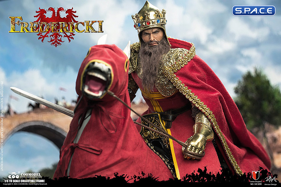 1/6 Scale Friedrich Barbarossa - Exclusive Copper Version (Series of Empires)