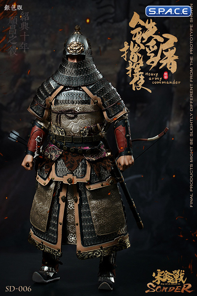 1/6 Scale Heavy Army Commander Jin Dynasty - Silver Version