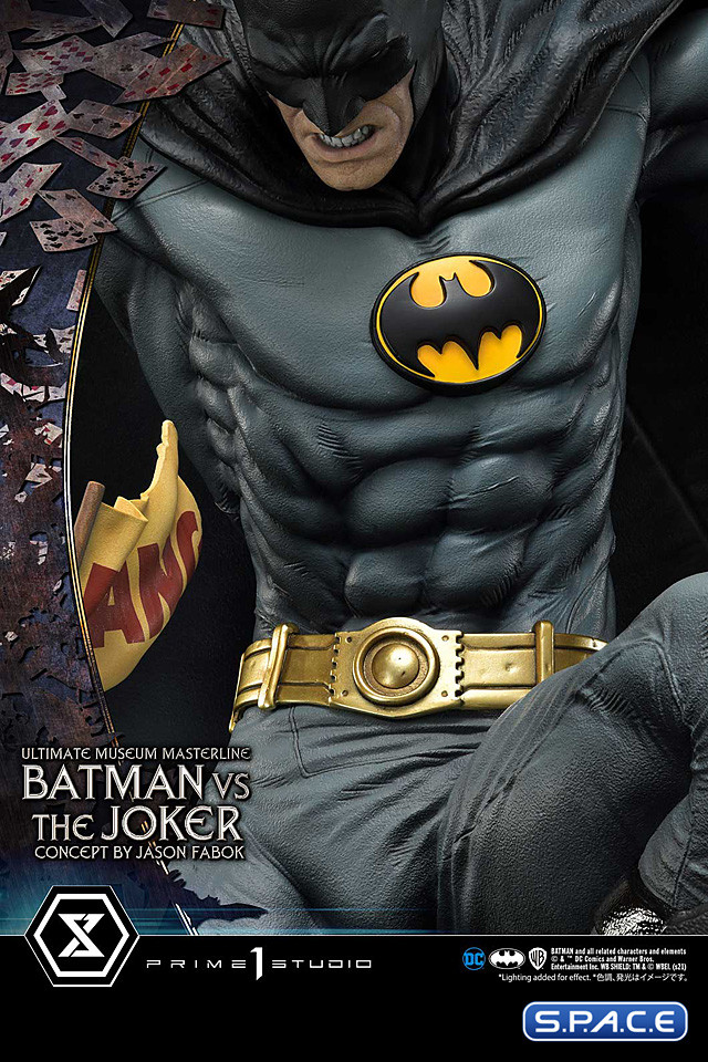 1/3 Scale Batman vs. The Joker �Concept by Jason Fabok� Ultimate Museum Masterline Statue (DC Comics)