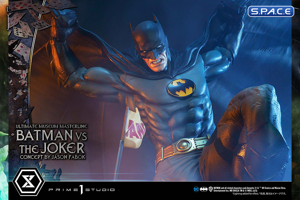 1/3 Scale Batman vs. The Joker �Concept by Jason Fabok� Ultimate Museum Masterline Statue (DC Comics)