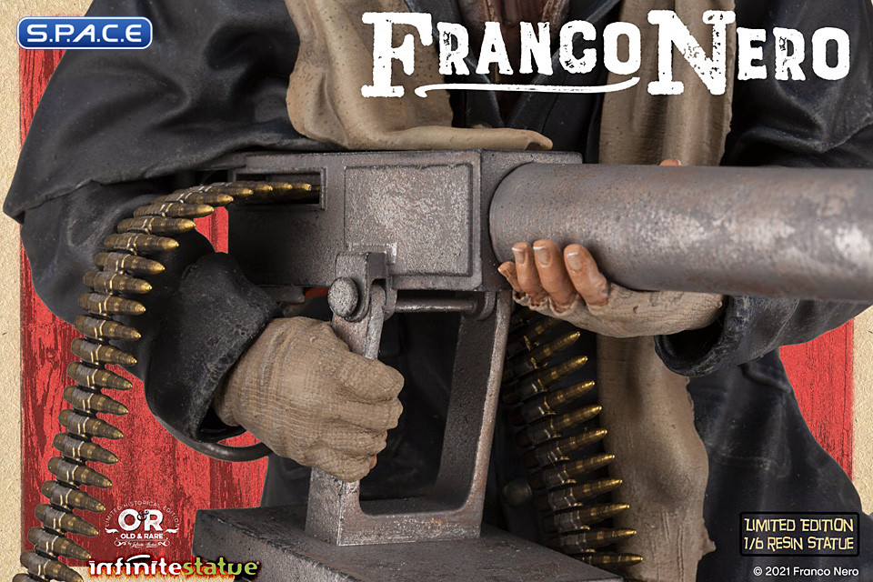 Franco Nero Old & Rare Statue (Django)