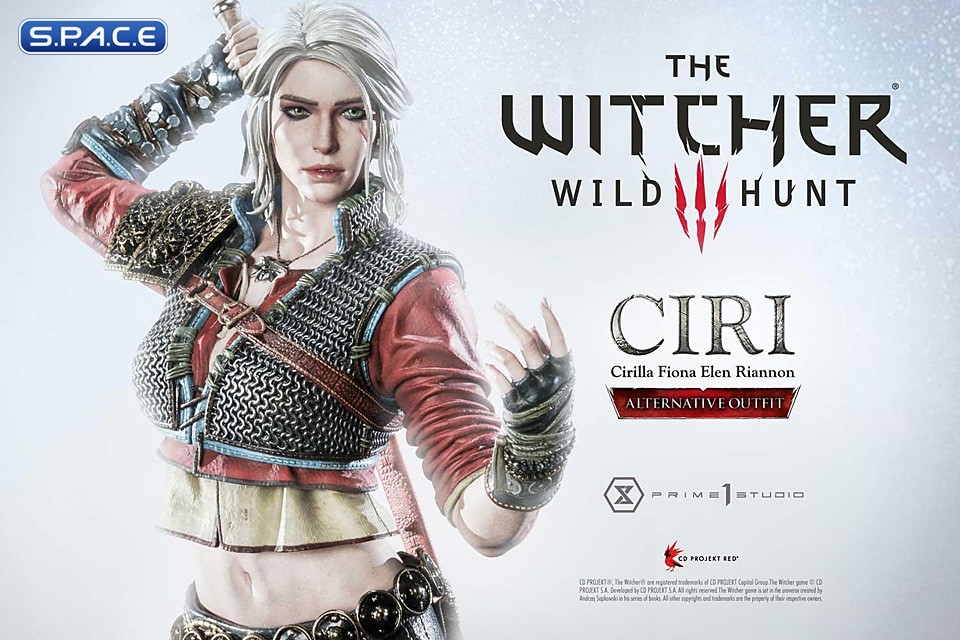 1/4 Scale Ciri Fiona Elen Riannon Alternative Outfit Premium Masterline Statue (The Witcher 3: Wild Hunt)