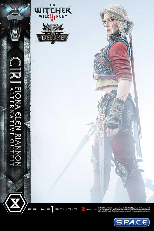 1/4 Scale Ciri Fiona Elen Riannon Alternative Outfit Deluxe Premium Masterline Statue - Bonus Version (The Witcher 3: Wild Hunt)