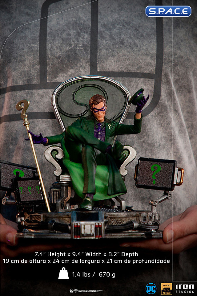 1/10 Scale The Riddler Deluxe Art Scale Statue (DC Comics)