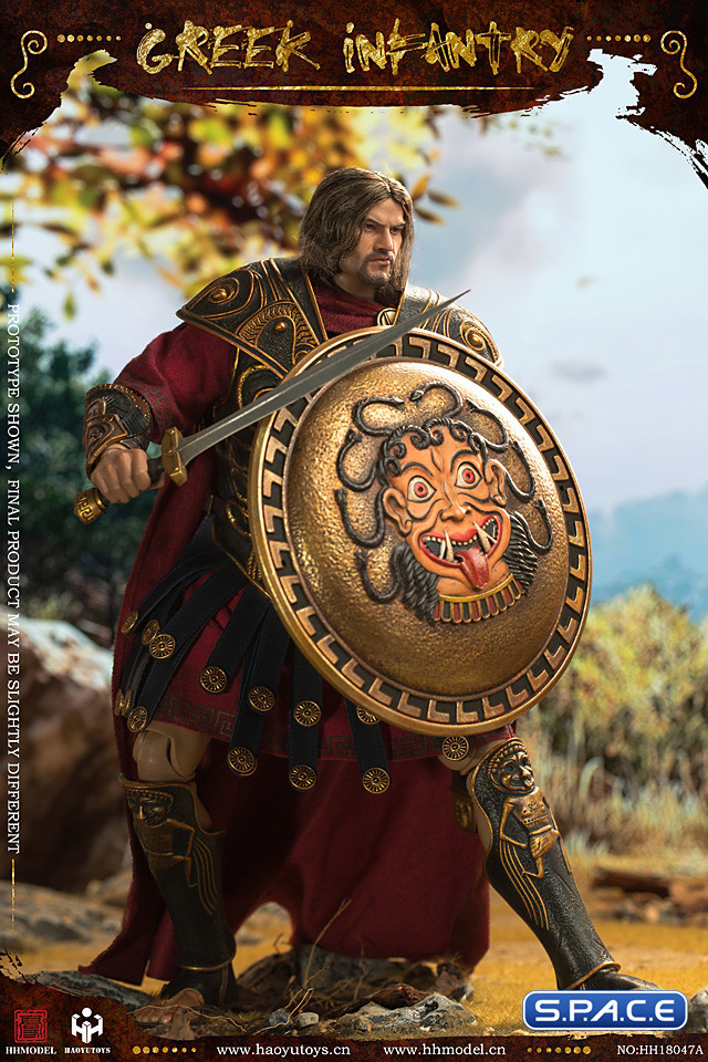 1/6 Scale Imperial Army Greek Infantry - Black Edition