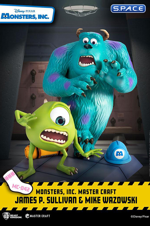 James P. Sullivan & Mike Wazowski Master Craft Statue (Monster, Inc.)
