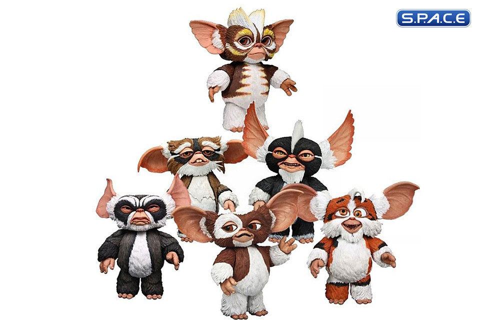 6er Komplettsatz: Mogwais (Gremlins 2 - The New Batch)