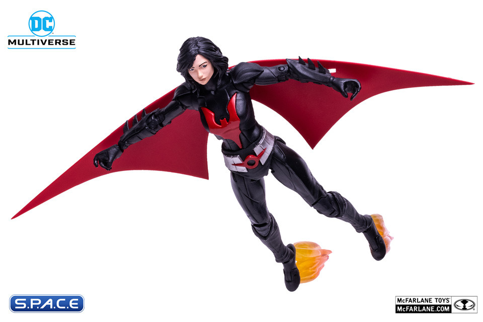 Batwoman unmasked from Batman Beyond (DC Multiverse)