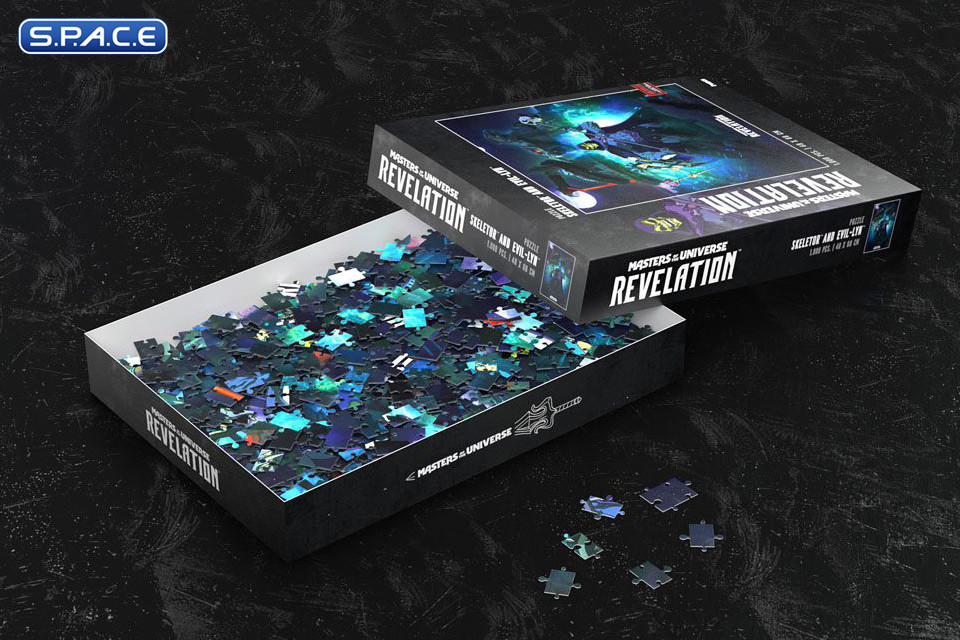 Skeletor and Evil-Lyn 1000-Teile Puzzle (Masters of the Universe Revelation)