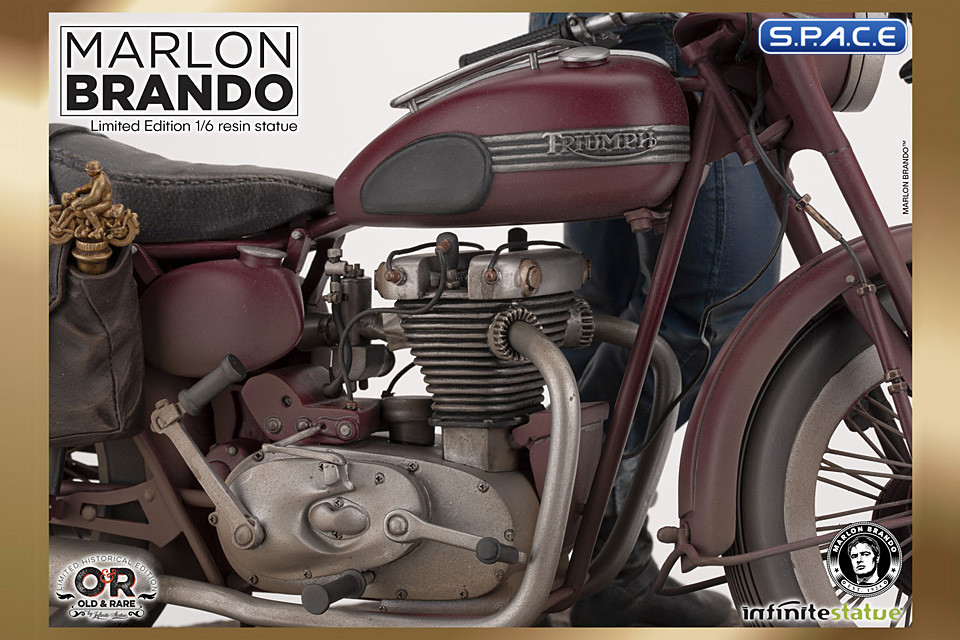 Marlon Brando Old & Rare Statue (The Wild One)