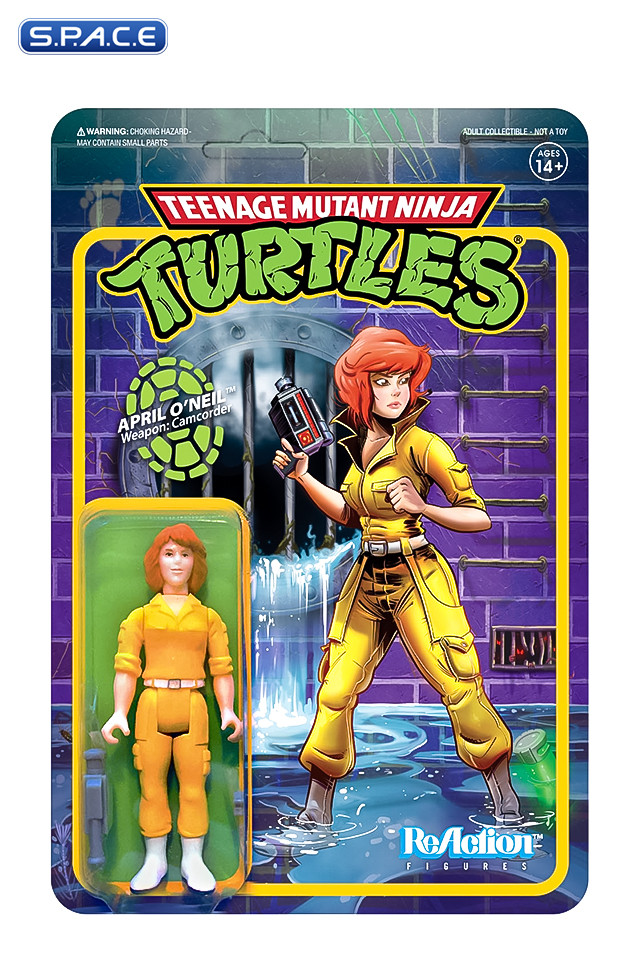 April ONeil ReAction Figure (Teenage Mutant Ninja Turtles)