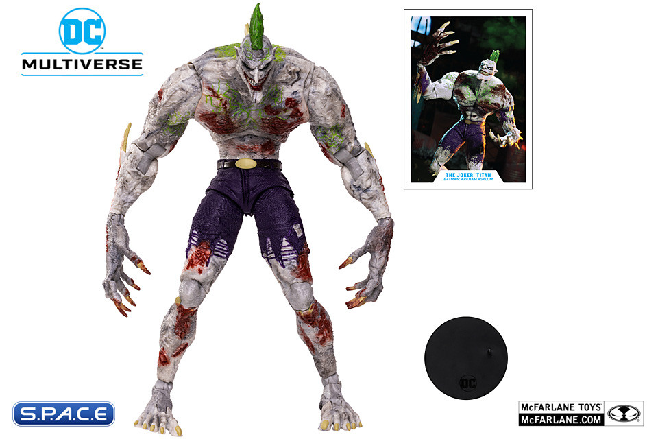 The Joker Titan from Batman: Arkham Asylum Megafig (DC Multiverse)