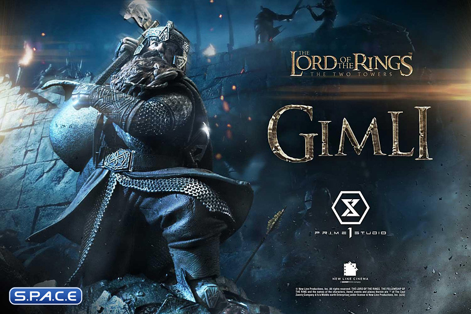 1/4 Scale Gimli Premium Masterline Statue - Bonus Version (Lord of the Rings)