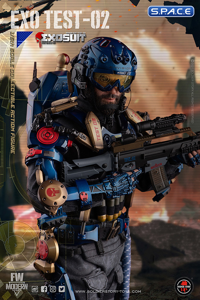 1/6 Scale Exo Skeleton Test-02