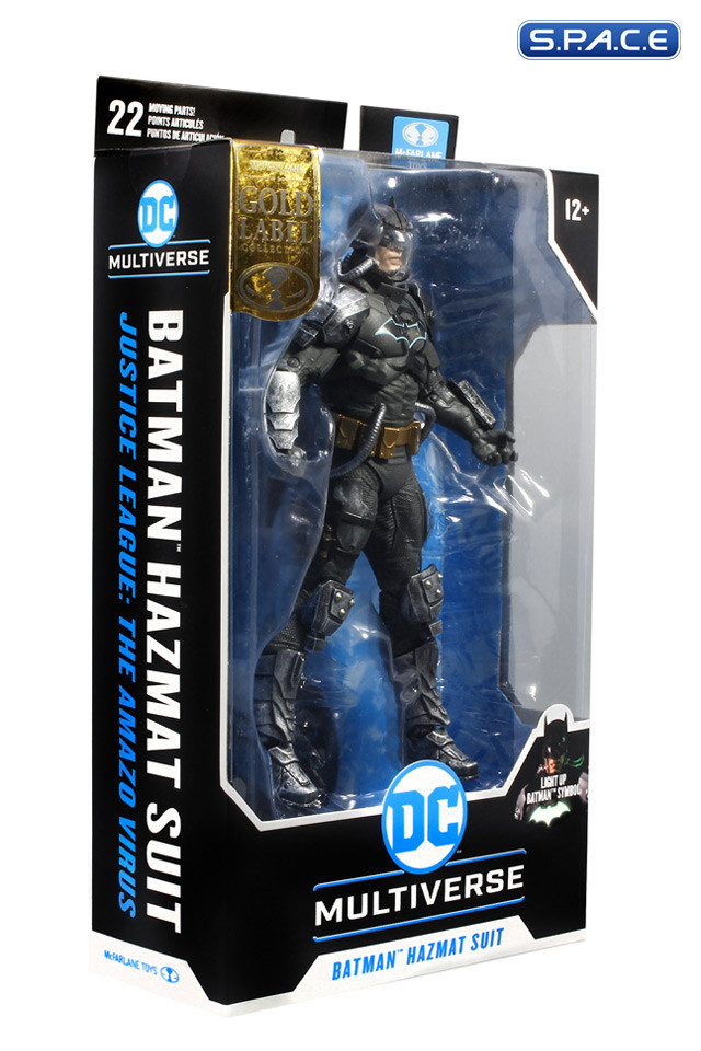 Batman Hazmat Suit from Justice League: The Amazo Virus Gold Label Collection (DC Multiverse)