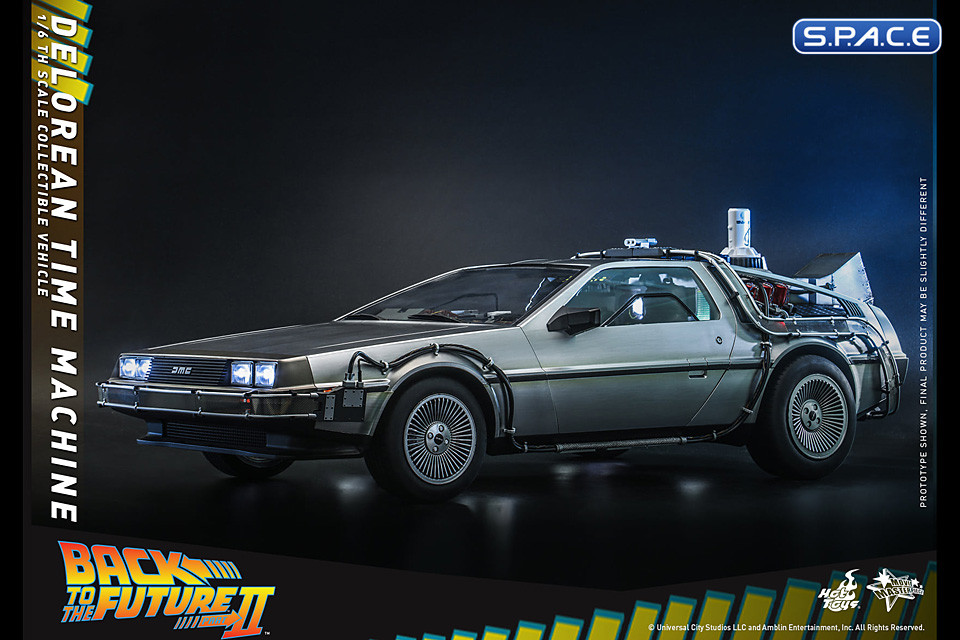 1/6 Scale DeLorean Time Machine MMS636 Movie Masterpiece (Back to the Future 2)
