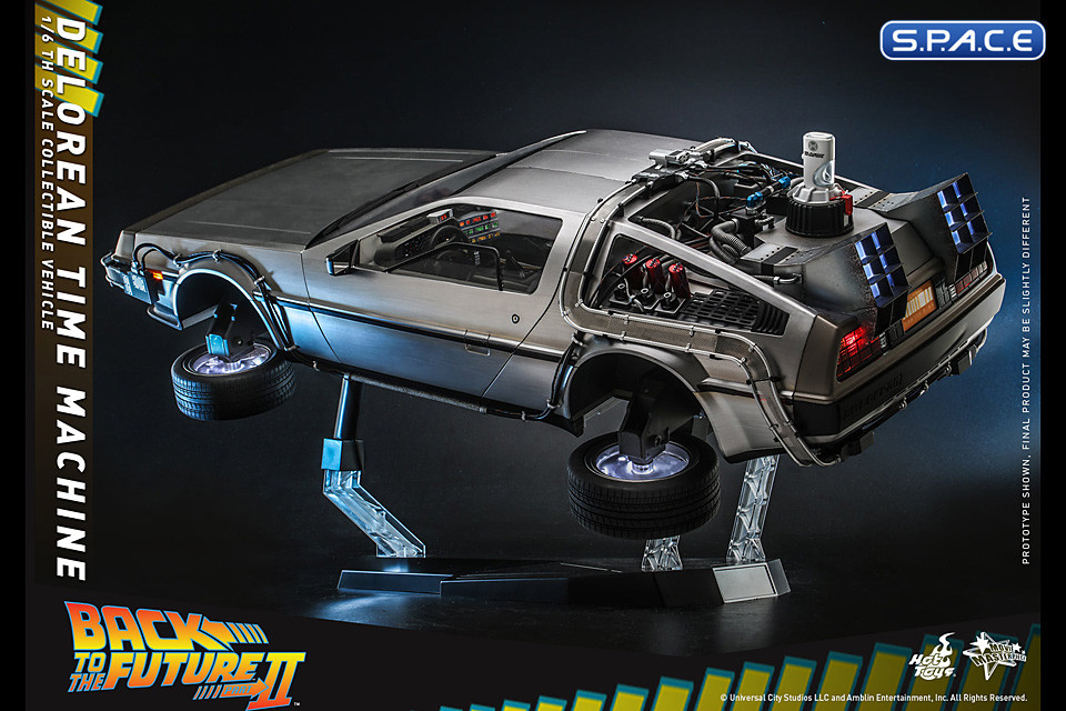 1/6 Scale DeLorean Time Machine MMS636 Movie Masterpiece (Back to the Future 2)