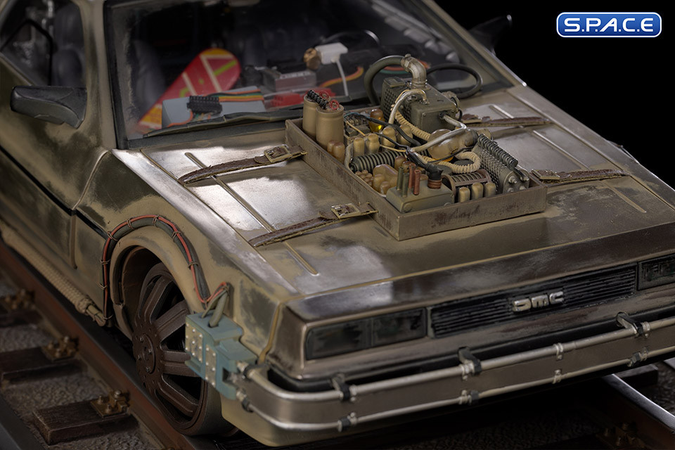 1/10 Scale DeLorean Art Scale Statue (Back to the Future 3)