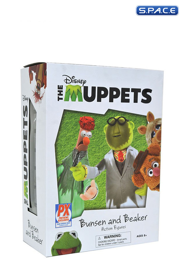 Bunsen & Beaker Lab Accident Deluxe Box Set SDCC 2021 Exclusive (Muppets)