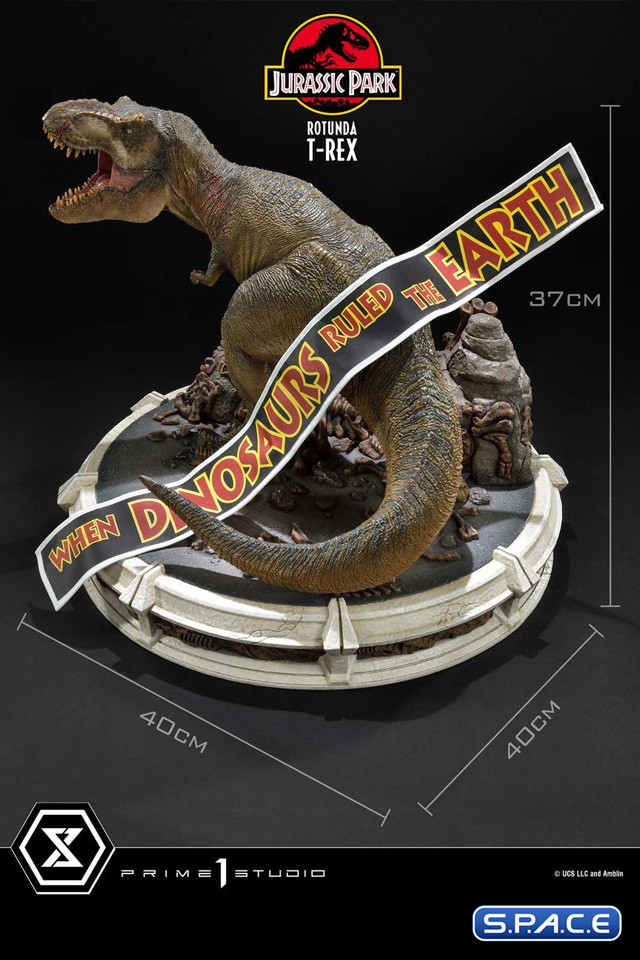 Rotunda T-Rex Legacy Museum Collection Statue (Jurassic Park)