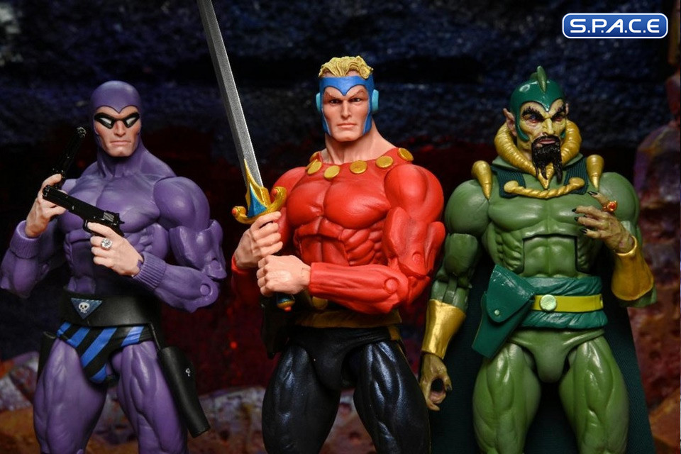 3er Komplettsatz: The Original Superheroes Serie 1 (King Features)