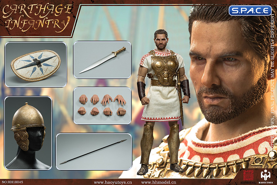 1/6 Scale Carthage Infantry