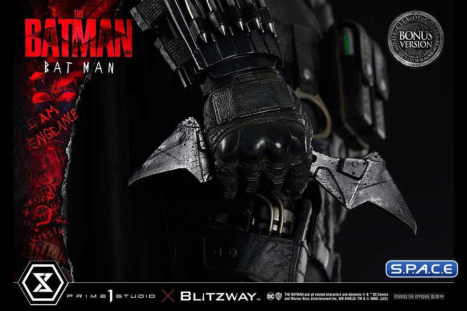 1/3 Scale Batman Museum Masterline Statue - Bonus Version (The Batman)