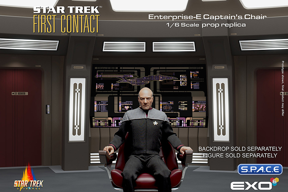 1/6 Scale Enterprise-E Captains Chair (Star Trek: First Contact)