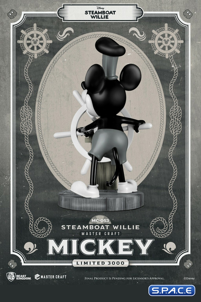 Mickey Master Craft Statue (Steamboat Willie)